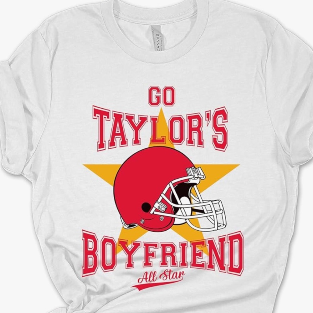 Go Taylor's Boyfriend Graphic Tee - White
